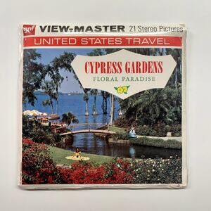NEW SEALED View-Master 1970s US Travel Cypress Gardens (A969)